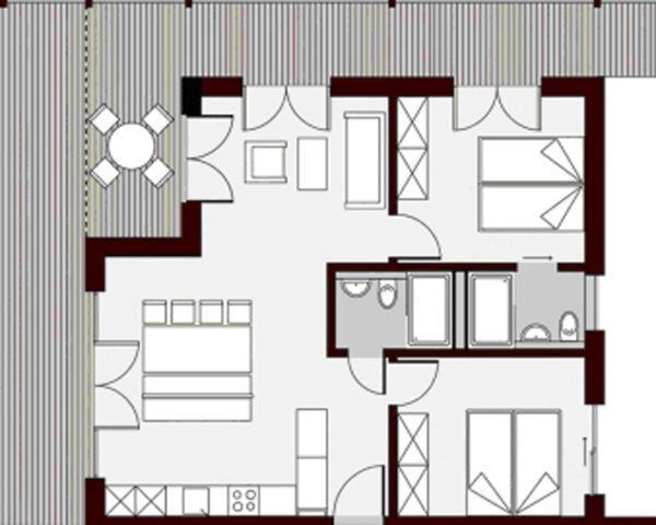 Landhaus Valfontana Vandans Exteriör bild