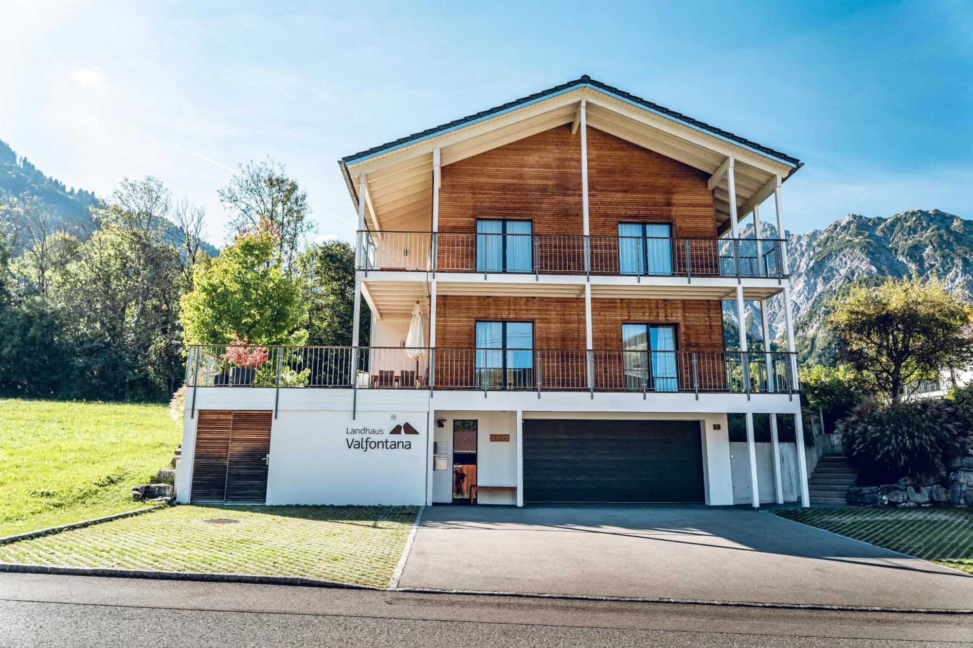 Landhaus Valfontana Vandans Exteriör bild